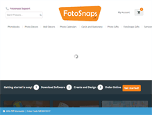Tablet Screenshot of fotosnaps.com